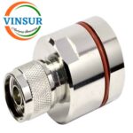 1111102A -- RF CONNECTOR - 50OHMS , N MALE , STRAIGHT , CLAMP TYPE , 7/8 INCH FLEXIBLE FEEDER CABLE - Image 2