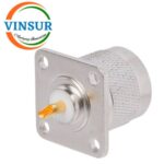11111BI0 -- RF CONNECTOR - 50OHMS , N MALE , STRAIGHT ,  PANEL MOUNT , SOLDER CUP - Image 2