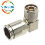 11112028 -- RF CONNECTOR - 50OHMS , N MALE , RIGHT ANGLE ,  CLAMP TYPE , LMR-600 CABLE