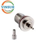 11121214 -- RF CONNECTOR - 50OHMS , N FEMALE , STRAIGHT , BULK HEAD REAR MOUNT , CRIMP TYPE , RG316/RG174/RG188/ LMR100 CABLE - Image 3