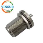 1112123C -- RF CONNECTOR - 50OHMS , N FEMALE , STRAIGHT , BULK HEAD REARMOUNT , SOLDER TYPE , RG405 (0.086 INCH)  CABLE - Image 2