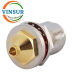 1112123D -- RF CONNECTOR - 50OHMS , N FEMALE , STRAIGHT , BULKHEAD REAR MOUNT , SOLDER TYPE , RG402 (0.141 INCH)  CABLE - Image 2