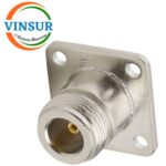 11121B80 -- RF CONNECTOR - 50OHMS , N FEMALE , STRAIGHT , PANEL MOUNT , 2MM EXTENDED TEFLON
