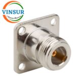 11121BI0 -- RF CONNECTOR - 50OHMS , N FEMALE , STRAIGHT , PANEL MOUNT , SOLDER CUP