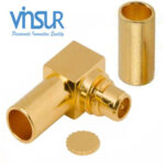 MMCX ML R/A Cr RG 1.13 50 Ω