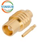 1172103C -- RF CONNECTOR - 50 OHMS , MCX FEMALE , STRAIGHT , SOLDER TYPE , 405 CABLE