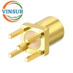 11821042 -- RF CONNECTOR - 50 OHMS , MMCX FEMALE , STRAIGHT , PCB-THROUGH HOLE - Image 2