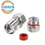 11E11029-- RF CONNECTOR - 50OHMS , 4.3-10 MALE , STRAIGHT , CLAMP TYPE , 1-2 INCH FEEDER CABLE - Image 2