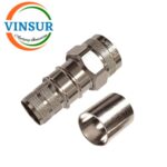 VSW250001-CN -- RF CONNECTOR - 50 OHMS , N MALE , STRAIGHT , CRIMP TYPE , VSW-600 CABLE - Image 3
