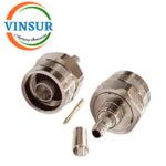VSW250004-CN -- RF CONNECTOR - 50 OHMS , N MALE , STRAIGHT , CRIMP TYPE , VSW-200 CABLE