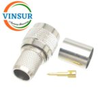11211017 -- RF CONNECTOR - 50 OHMS , TNC MALE , STRAIGHT , CRIMP TYPE , LMR-400 CABLE - Image 3