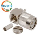 11212014 -- RF CONNECTOR - 50 OHMS , TNC MALE , RIGHT ANGLE, CRIMP TYPE , RG316, RG174, RG188, LMR100 CABLE - Image 3