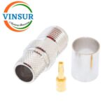 11221017 -- RF CONNECTOR - 50 OHMS , TNC FEMALE , STRAIGHT ,  CRIMP TYPE , LMR-400 CABLE