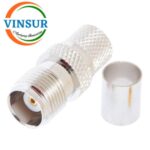 11221017 -- RF CONNECTOR - 50 OHMS , TNC FEMALE , STRAIGHT ,  CRIMP TYPE , LMR-400 CABLE - Image 2
