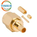 11511011 -- RF CONNECTOR - 50 OHMS , SMA MALE , STRAIGHT , CRIMP TYPE , RG1.13 CABLE - Image 2