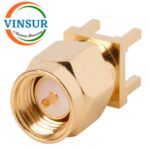 11511040 -- RF CONNECTOR - 50 OHMS , SMA MALE , STRAIGHT , PCB-THROUGH HOLE