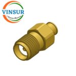 1151203C -- RF CONNECTOR - 50 OHMS , SMA MALE , RIGHT ANGLE , SOLDER TYPE , RG405 (0.086 INCH)  CABLE - Image 2