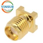 11521060 -- RF CONNECTOR - 50 OHMS , SMA FEMALE , STRAIGHT , PCB-SURFACE MOUNT - Image 2