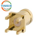11611060 -- RF CONNECTOR - 50 OHMS , SMB MALE , STRAIGHT , PCB-SURF MOUNT