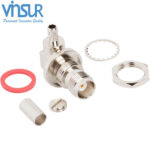 TNC FML R/A Bkhd Cr RG 58 50 Ω