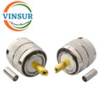 11C11014 -- RF CONNECTOR - 50 OHMS , UHF MALE , STRAIGHT , CRIMP TYPE , RG316,174 CABLE - Image 2
