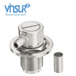 UHF FML ST B/H Cr RG-58 50 Ω