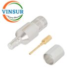 11J21017 -- RF CONNECTOR - 50 OHMS , QMA FEMALE , STRAIGHT,CRIMP TYPE,LMR400 - Image 2