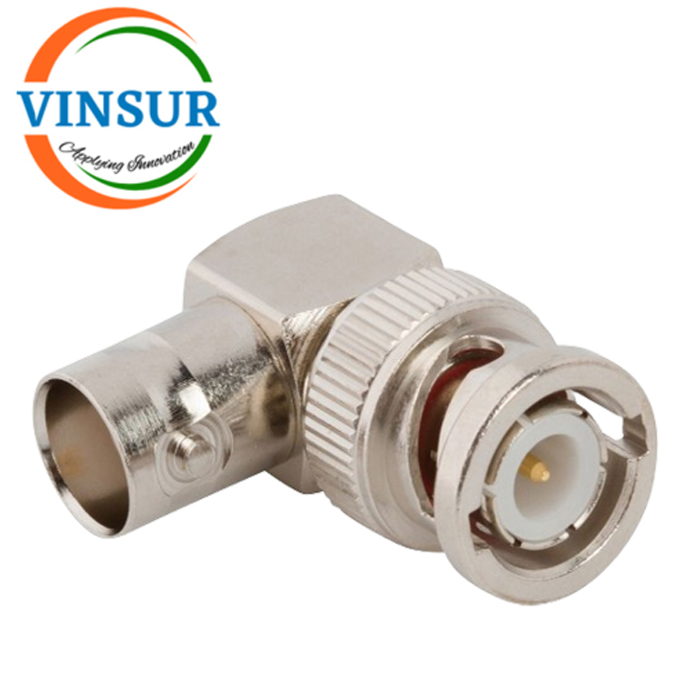 41310322 -- RF ADAPTER – 50 OHMS, BNC MALE TO BNC FEMALE STRAIGHT RIGHT ANGLE ADAPTER 41310322 -- RF ADAPTER – 50 OHMS BNC MALE TO BNC FEMALE STRAIGHT RIGHT ANGLE ADAPTER - Image 1