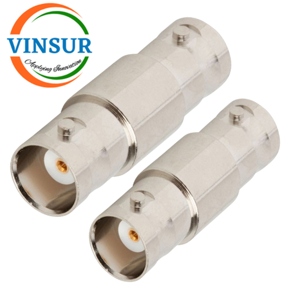 41320321 – RF ADAPTER – 50 OHMS, BNC FEMALE TO BNC FEMALE STRAIGHT ADAPTER 41320321 – RF ADAPTER – 50 OHMS BNC FEMALE TO BNC FEMALE STRAIGHT ADAPTER - Image 1
