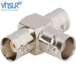 BNC Tee-Type FML-FML-FML Adapter 50 Ω