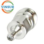 VSW-41G20421-ADP -- RF ADAPTER - 50 OHMS 4.3-10 FEMALE STRAIGHT TO SMA FEMALE STRAIGHT ADAPTER