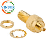 SMA FML Str To MMCX FML Bkhd 50 Ω