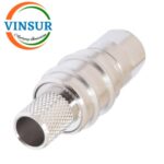 VSW-12B11017 -- RF CONNECTOR - 75 OHMS ,FTYPE MALE , STRAIGHT , CRIMP TYPE , LMR-400 CABLE - Image 2