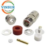 11121026 -- RF CONNECTOR -- 50OHMS , N FEMALE , STRAIGHT ,CLAMP TYPE , LMR-240 CABLE - Image 2