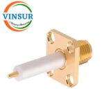 115214Q0 -- RF CONNECTOR - 50 OHMS , SMA FEMALE , STRAIGHT , 4 HOLE FLANGE , 11.7MM EXTENDED TEFLON - Image 2