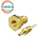11921231 -- RF CONNECTOR - 50 OHM , RP SMA FEMALE , STRAIGHT , BULKHEAD REAR MOUNT , SOLDER TYPE , RG1.13 CABLE