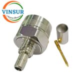 VSW-11111016 -- RF CONNECTOR - 50OHMS , N MALE , STRAIGHT , CRIMP TYPE , LMR-240 CABLE - Image 2
