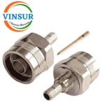 VSW250003-CN -- RF CONNECTOR - 50 OHMS , N MALE , STRAIGHT , CRIMP TYPE , VSW-240 CABLE