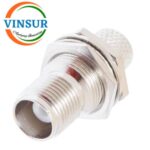 11221217 -- RF CONNECTOR - 50 OHMS , TNC FEMALE , STRAIGHT , BULK HEAD REAR MOUNT , CRIMP TYPE , LMR-400 CABLE - Image 2