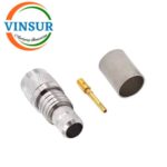 11A11017-44 -- RF CONNECTOR - 50 OHMS , RP TNC MALE , STRAIGHT , CRIMP TYPE , LMR-400 CABLE - Image 2