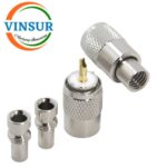 11C11037 -- RF CONNECTOR - 50 OHMS , UHF MALE , STRAIGHT , SOLDER TYPE , LMR-400 CABLE WITH REDUCER - Image 2