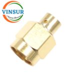 1151193D-55-- RF CONNECTOR - 50OHMS SMA MALE STRAIGHT SOLDER TYPE FOR RG402(.141) CABLE - Image 2