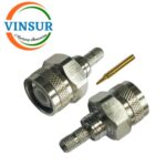 VSW250009-CN -- RF CONNECTOR - 50 OHMS , TNC MALE , STRAIGHT , CRIMP TYPE , LMR-240 CABLE - Image 2