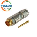VSW250016-CN -- RF CONNECTOR - 50 OHMS SMA MALE STRAIGHT SOLDER TYPE FOR RG402 CABLE - Image 2