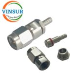VSW250017-CN -- RF CONNECTOR - 50 OHMS SMA MALE STRAIGHT CRIMP TYPE FOR RG316/LMR100/RG174/RG188 CABLE