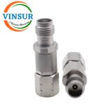 RF ADAPTER - 50 OHMS 1.85MM MALE STRAIGHT TO 1.85MM FEMALE STRAIGHT ADAPTER