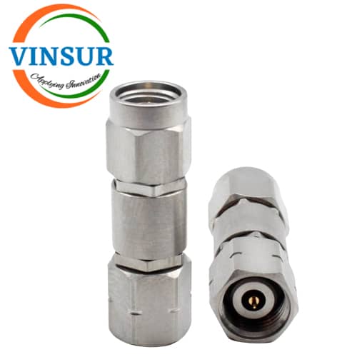 RF ADAPTERS - 50 OHMS 2.4MM MALE STRAIGHT TO 3.5 MALE STRAIGHT ADAPTER