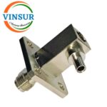 VSW250011-CN -- RF CONNECTOR - 50 OHMS , SMA FEMALE ,RIGHT ANGLE 4 HOLE FLANGE , SOLDER TYPE , RG405 (0.086 INCH)CABLE - Image 3