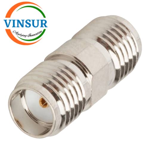 41426421-- RF ADAPTER - 50 OHMS, SMA FEMALE TO SMA FEMALE STRAIGHT ADAPTER