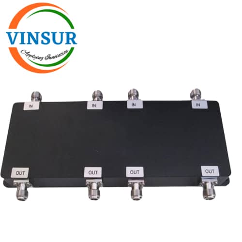 VSW-4:4RC-5G-4.2--RF Combiner(5G 4:4 Way 698-4200MHz N Female)